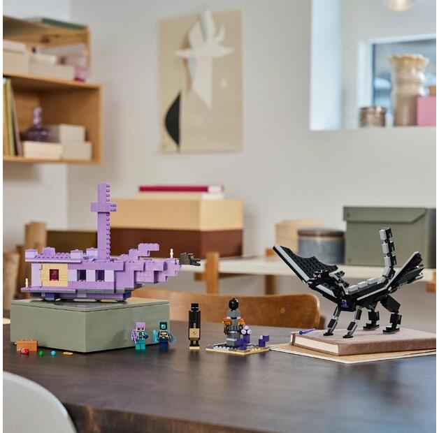 LEGO Minecraft 21264 Дракон Кресу и корабль Кресу