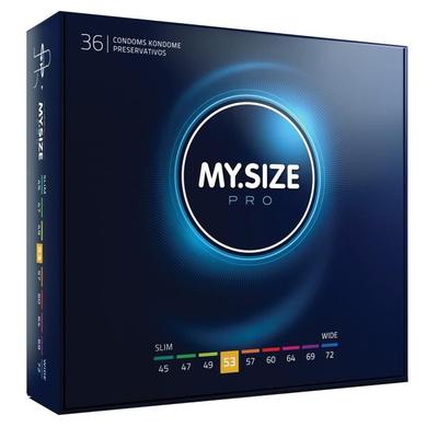 MY.SIZE PRO Презервативы, Размер 53 мм, Упаковка 36 штук
