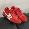 Classic red German training shoes men's 2025 spring and summer new niche retro flat bottom color matching couple casual sports shoes
