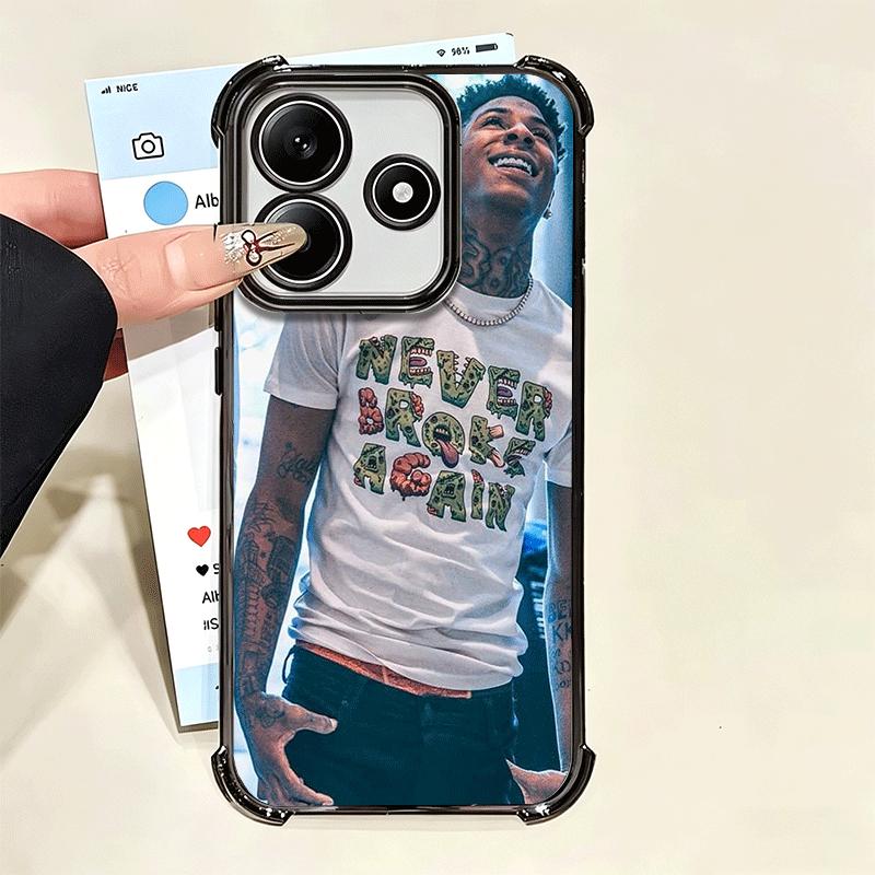 Мягкий чехол для телефона с изображением рэпера YoungBoy для Xiaomi Poco X7 X8 Pro Max X6 X5 X3 F8 Ultra F7 M8 M7 M5S Redmi 15C 15A 15 14C 13C 12C 13 12