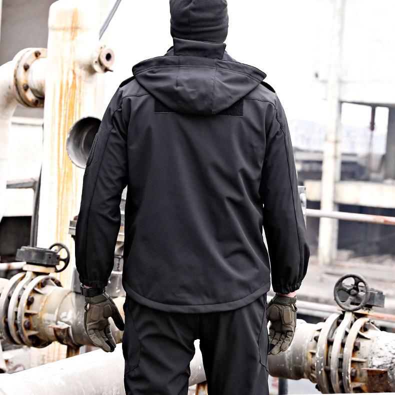 Утепленный флисовый костюм Softshell Sharkskin
