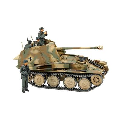 Tamiya 1/35 Военная миниатюра Серия Нет. 364 Немецкая армейская противотанковая самоходная артиллерийская установка Marder 3M (Нормандский фронт) Пластиковый моделистский набор 35364