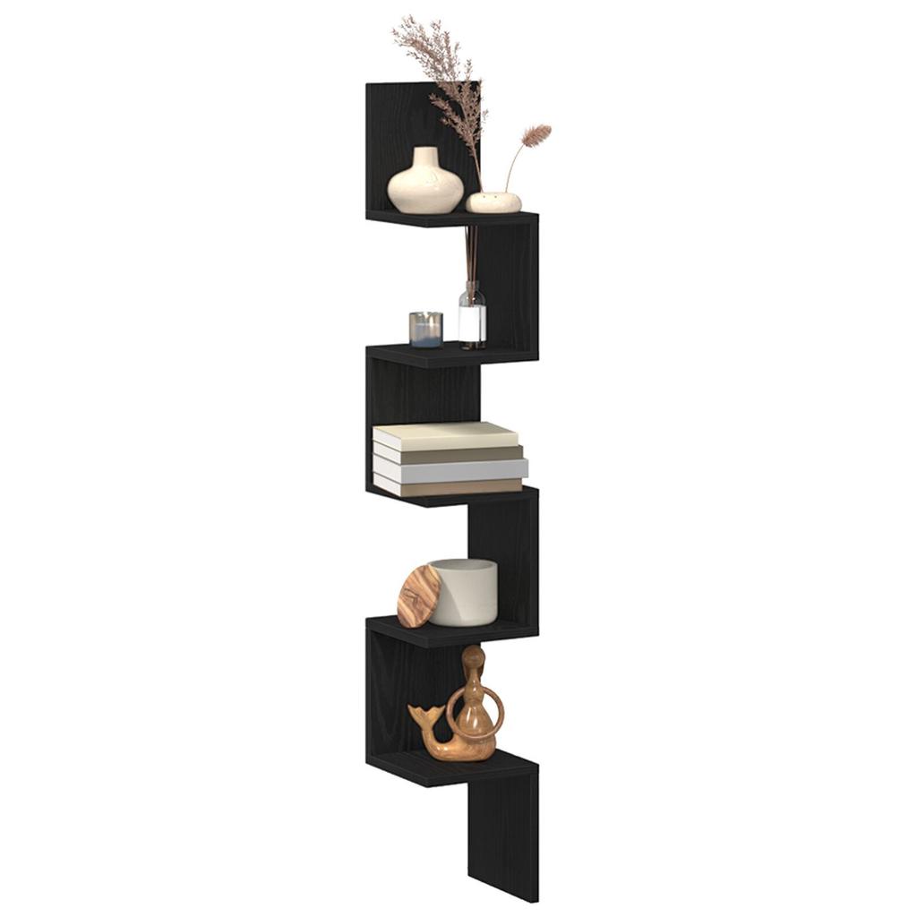 Corner Wall Shelf, Suitable for Decoration In Bathrooms, Living Rooms, and Entryways, 20x20x127.5 Cm