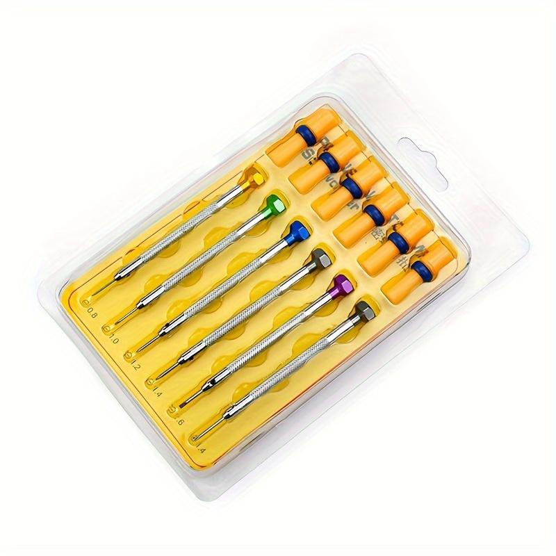 6-In-1 Precision Screwdriver Set for Watch Repair - Stainless Steel, Durable and Easy To Use