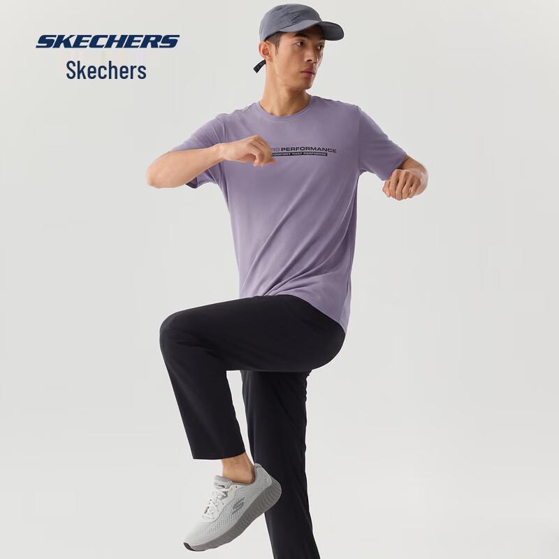 Skechers Men's Moisture-Wicking Knit T-shirt P226M257