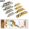 1PCS Adjustable Latch Furniture Door Ball Latch Brass Double Roller Spring Ball Catch Latches Cabinet Closet Door Tension Latch
