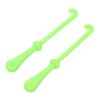 2pcs Fast Knot Tying Tool Portable Plastic Hook Loop Disgorger Remover for Fishing