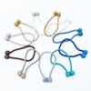 2Pcs Magnetic Curtain Tiebacks Decorative Curtain Holdback Rope Convenient Curtains Tie Backs Magnet Curtain Holder Clips