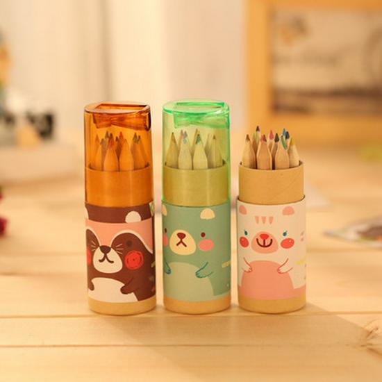 Constellation Girl 12-Color Cute Colored Pencils Set for Students