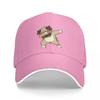 Новая мужская шляпа для папы, забавная бейсболка с принтом собаки, французский бульдог, модная бейсболка унисекс в стиле хип-хоп, регулируемая шляпа Snapback с костью