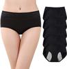 Sanitary Shorts Set of Sanitary Security Sanitary Menstrual Cotton Middle Waist Butt Lifting Leak Large Day and Waterproof Sanitary Sanitary Products