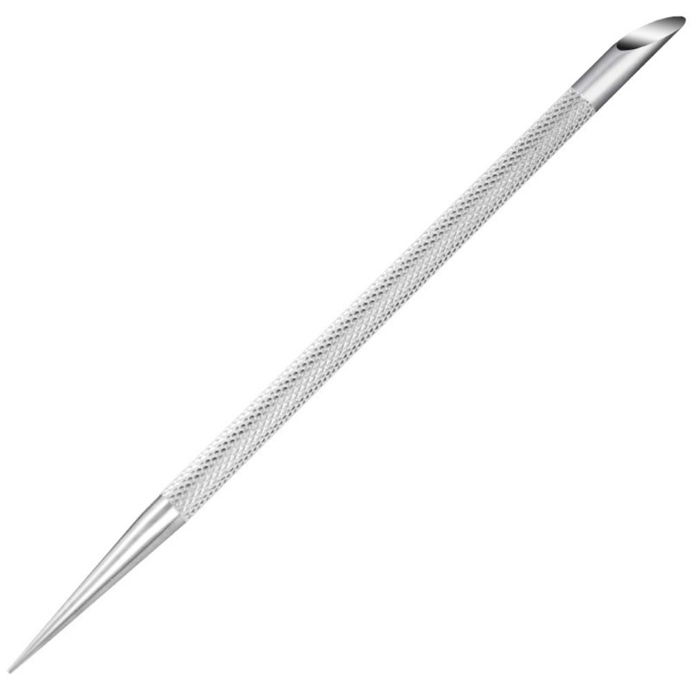 Stainless Steel Cuticle Pusher Double Ended Manicure Stick New Nail Dotting Pen Nail