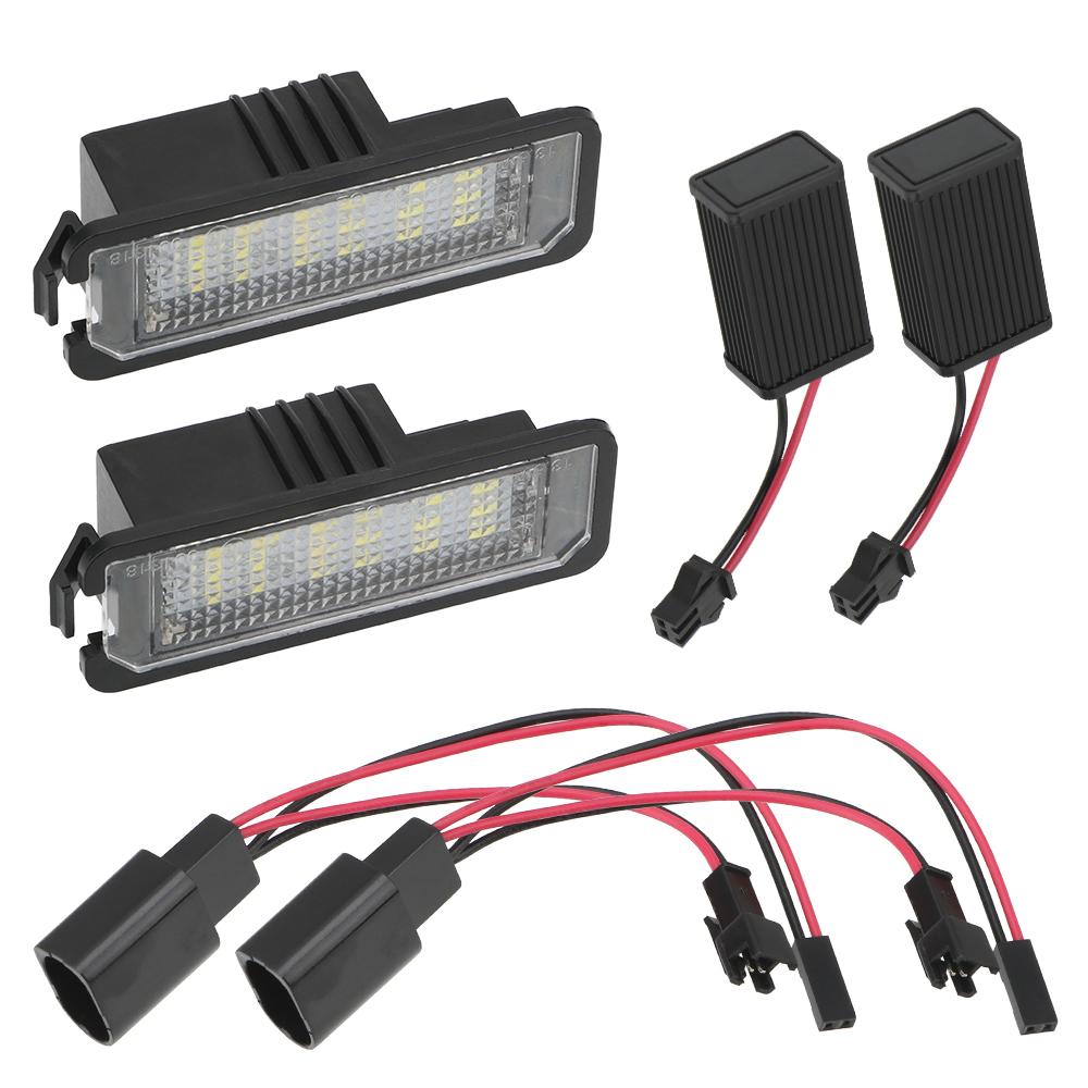 Автомобильные фары, сигнальная лампа, подсветка номерного знака автомобиля для VW GTI MK4 MK5 MK6 Golf 5 Glof 6 Phaeton