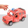 1Pcs Simulated Fire Fighting Scene Car Mini Pull Back Toy Vehicle Model Wind Up Police Truck Ambulance For Children Boys Gift