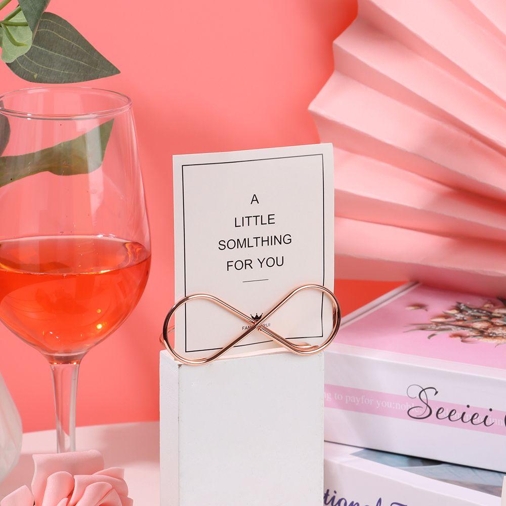 Cards Display Stand Desktop Decoration Place Card Table Numbers Holder Clamps Stand Photos Clips