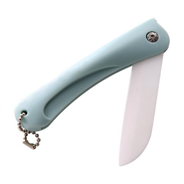 Складной керамический нож, портативный нож для фруктов, бытовой овощечистка, кухонный измельчитель, многофункциональный нож, кухонный инструмент