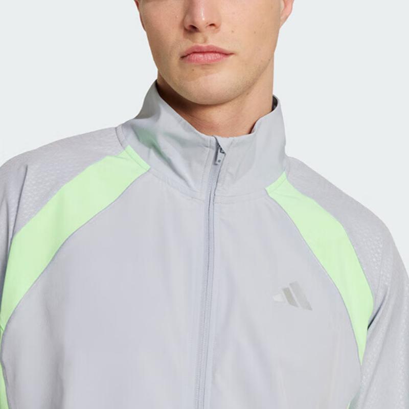 adidas Спортивная куртка Climacool Tech Apparel, быстросохнущая, со стойкой, мужская куртка JX0042