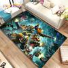 3D DRG Deep Rock Galactic Game Gamer Коврик, Коврик для гостиной Спальня Диван Коврик Украшение, детский нескользящий напольный коврик