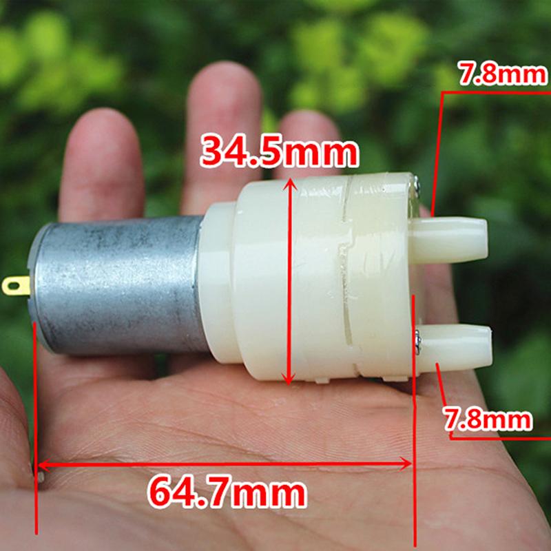 Микро-USB водяной насос постоянного тока 3В-6В самовсасывающий насос небольшой малый мембранный насос