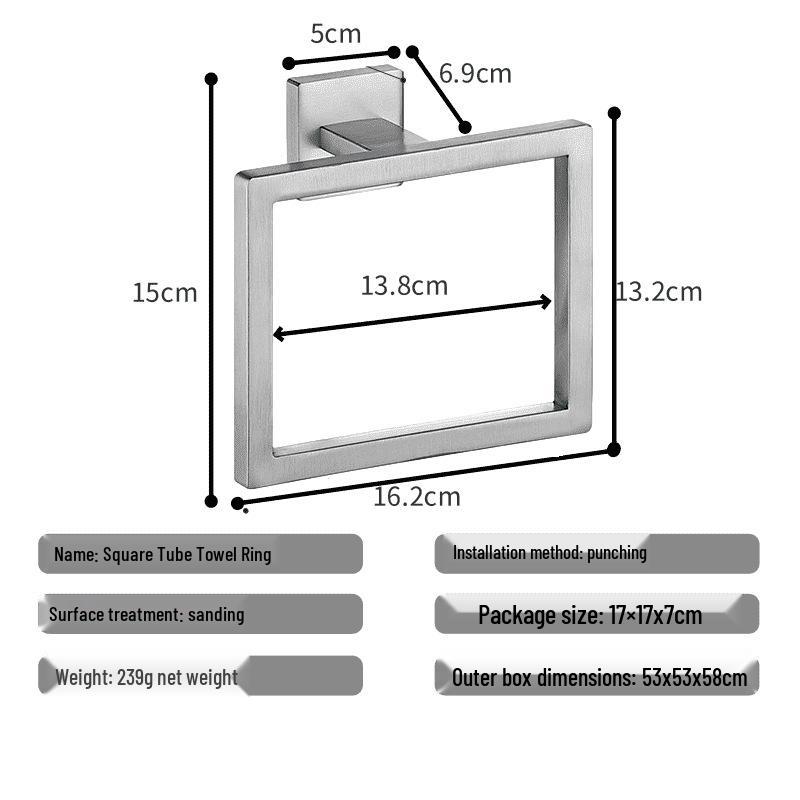 Black Bathroom Hardware Set: Towel Bar, Toilet Paper Holder, Towel Ring, Coat Hook, Storage Rack
