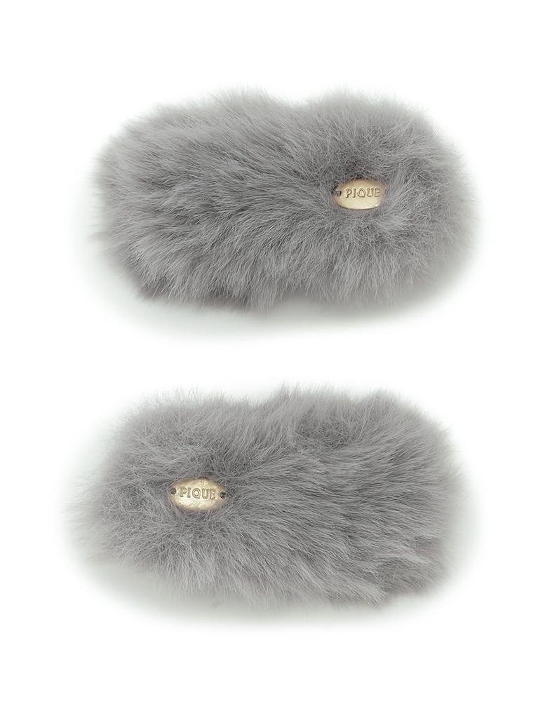 Gelato Pique Fur Hairpin PWGA254647GRYF