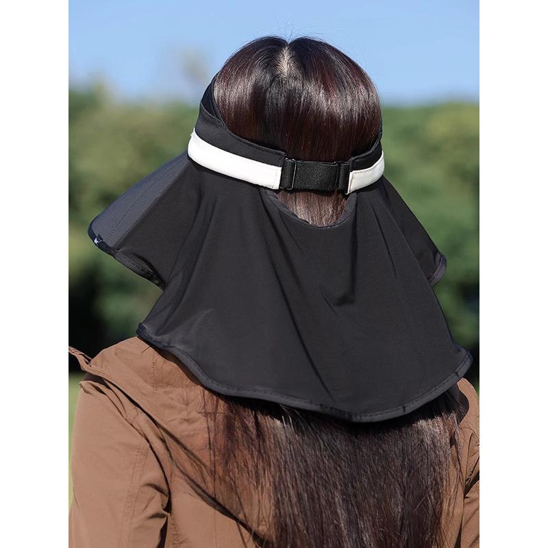 Новая летняя шляпа от солнца, шляпа от солнца, пляжная шляпа, шляпа с открытым верхом, очень большая, новая шляпа для защиты от солнца, защита от УФ-лучей