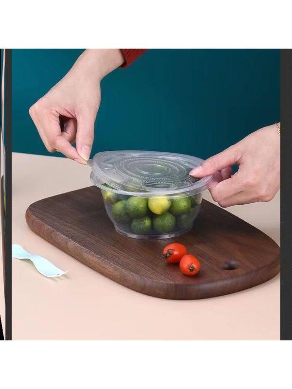 Набор одноразовых пластиковых тарелок ZISIZ