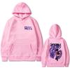 Anime YuYu Hakusho Hiei Hoodie Unisex Hip Hop Cartoon Oversized Pullover Hoodies Male Fashion Casual Vintage Hooded Tracksuit