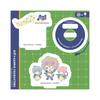А3! x Персонажи Sanrio 35 Кадзунари Миёси x Little Twin Stars [Иллюстрация-коллаборация] Акриловая подставка