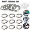 5-100PCS 304 Stainless Steel Metric Split Spring Lock Washer Size M1.6-M22