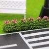 1:12 Dollhouse Miniature Shrub Strips Plant Ornament Greenbelt Garden Decor