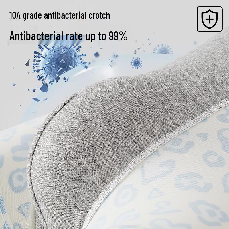 MIIOW Мужские трусы-боксеры с леопардовым принтом, 3 штуки