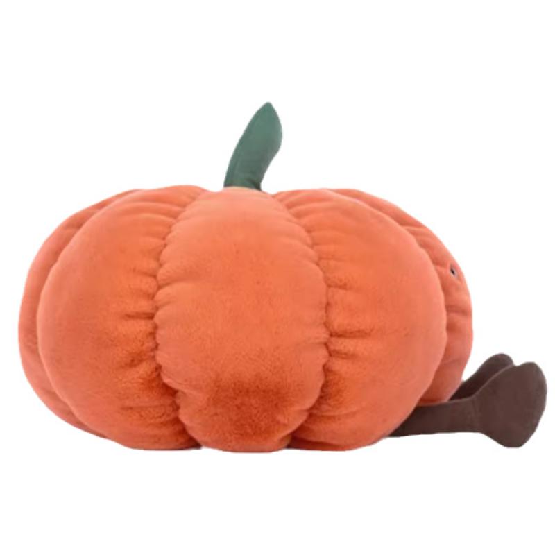 JELLYCAT Серия Забавная Еда Тыква Милая Кукла Плюшевая Кукла Высота 19 см