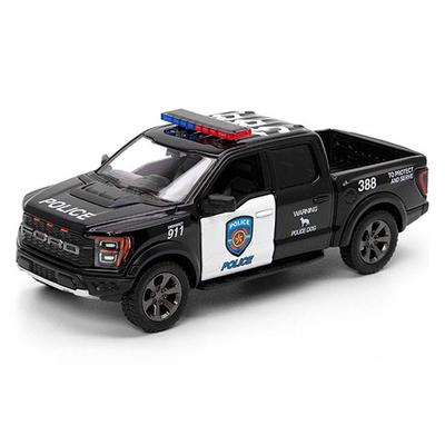 Kinsmart 2022 Ford F-150 Raptor Полицейская литая модель KT5436P