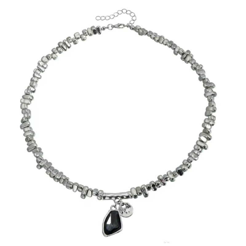 Персонализированное панк-ожерелье с нерегулярной подвеской на шнурке, браслет, женские ретро Y2k аксессуары для праздничной вечеринки, ювелирные подарки