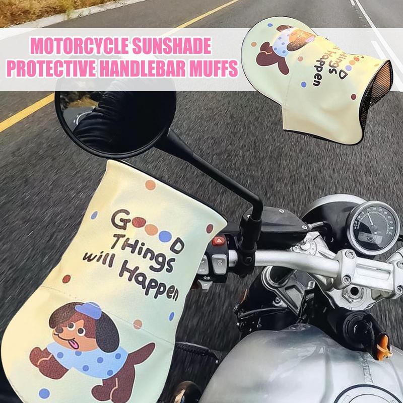 Перчатки на руль велосипеда, мотоциклетные уличные перчатки на руль, уличные мотоциклетные перчатки-варежки для трехколесных велосипедов, мотоциклов, скутеров, для взрослых