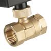 AC 220V G3/4\\\" DN20 2 Way Brass Motorized Actuator Ball Valve for  Conditioner