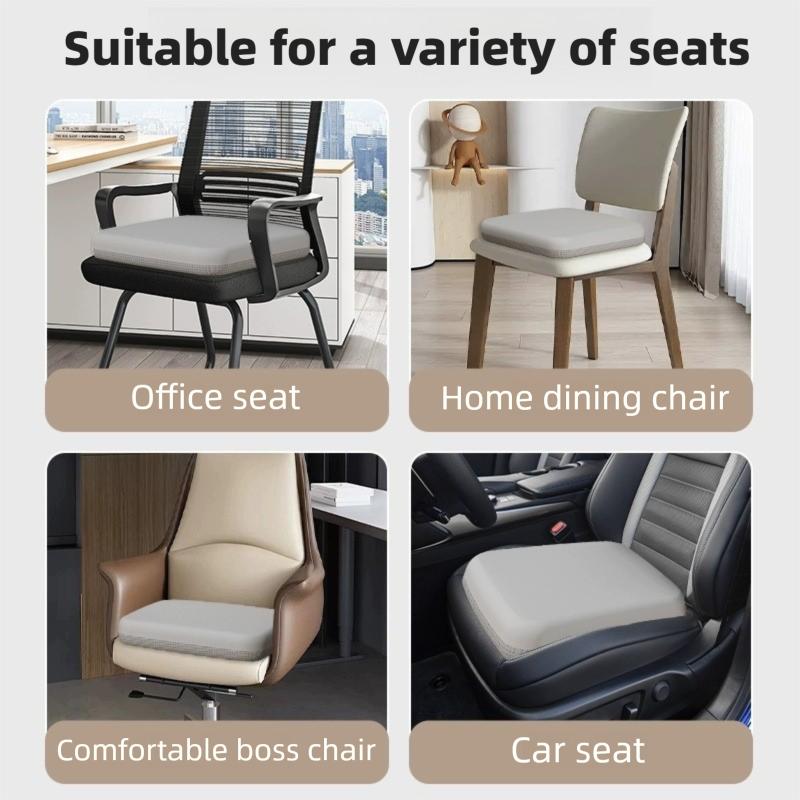 Car Cushion Office Chair Cushion Memory Foam Padding Wheelchair Armchair Cushions Pouf Decorative Sofa Rocking Desk Chairs Home