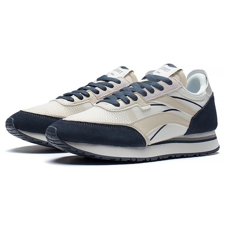 Li-Ning Нескользящие износостойкие низкие спортивные повседневные туфли мужские кроссовки черные белые серые AGCS357-4