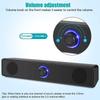 Звуковая панель Длинный проводной Bluetooth HIFI стерео Двойные колонки Компьютер Мобильный телефон Домашний телевизор Ноутбук Мультимедиа Настольные колонки