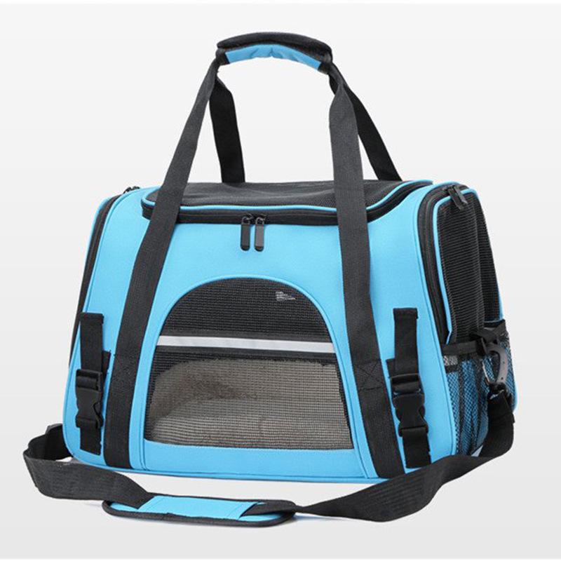 Portable Cat Carrier Bag Travel Bag Outdoor Pet Carrier for Cat Dog Breathable Space Capsule Expendable