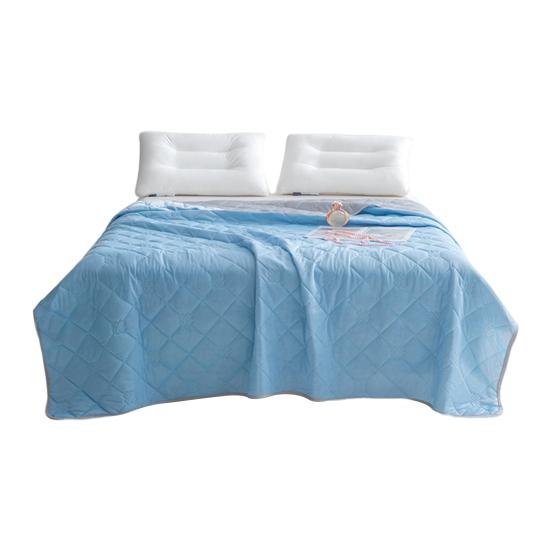 Охлаждающее одеяло Летнее одеяло Легкое Охлаждающие волокна Дышащее Тонкое Двустороннее Самоохлаждающееся Одеяло для сна для жарких ночей Спальня Путешествия