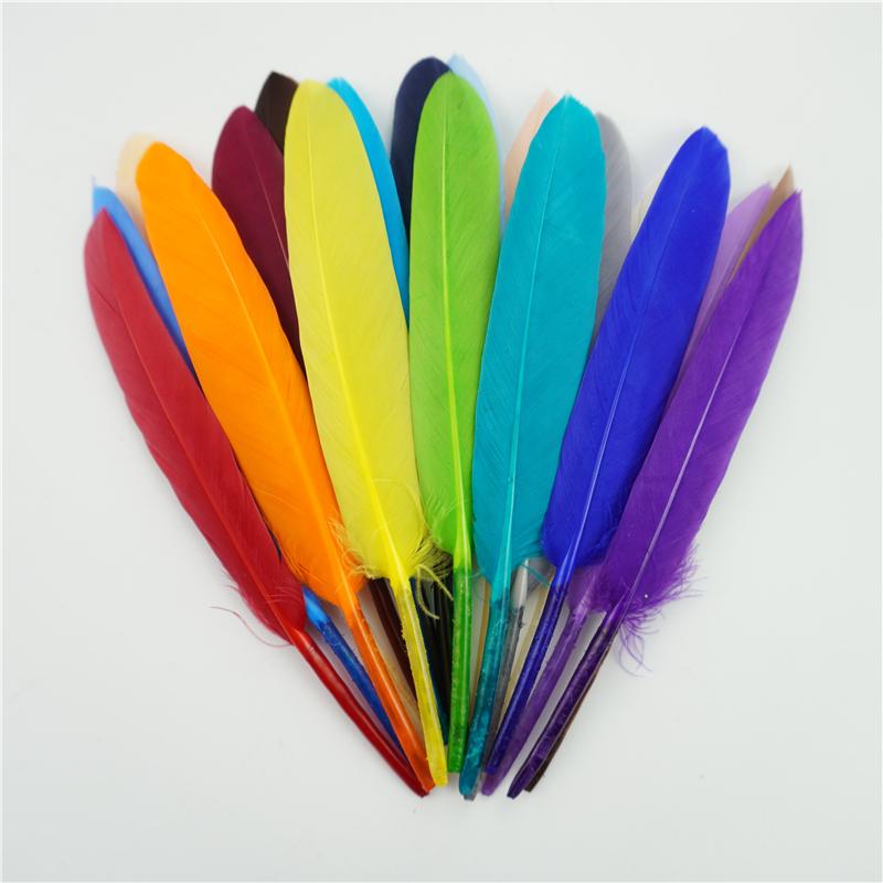 10-15Cm/4-6Inch Colorful Duck Feathers Handicraft Accessories Small Goose Plumes Jewelry Creation Diy Gift Decorations