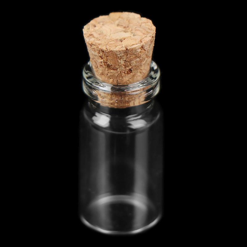 10Pcs 1:12 Dollhouse Miniature Glass Bottle Jars Food Storage Kitchen Accessorie