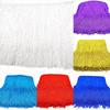 30cm Wide Polyester Latin Dance Tassel Lace - Custom Clothing Accessory