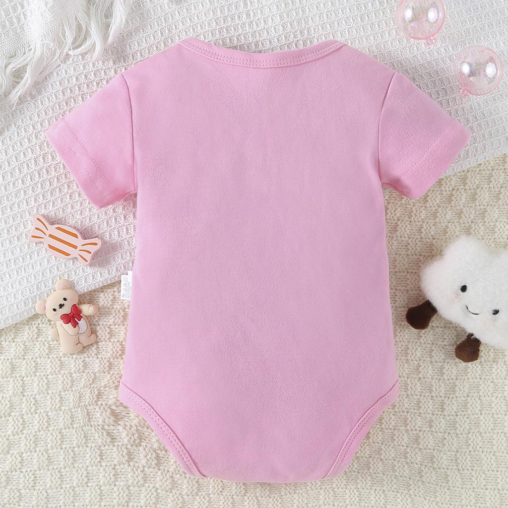 Хлопковый комбинезон для младенцев с принтом «Don't Make Me Call My Mimi» с короткими рукавами, милый комбинезон