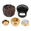 Spirit Burner Copper Windproof Portable Aluminium Alloy Alcohol Backpacking Stove for Camping