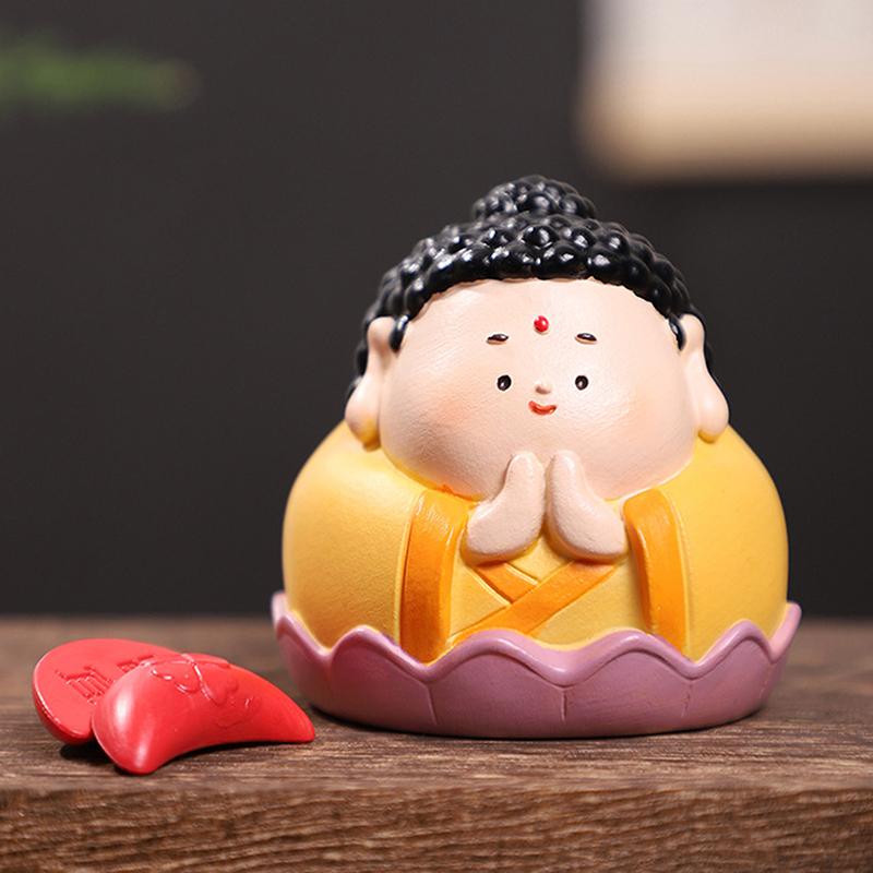 2Pcs Divination Holy Grail Religious Jewelry Carving Taoist Divination Office Ornament