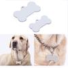 Bone Shape Dog Identity Card Metal Pet Card Label Nameplate Pet Supplies