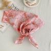 Square Scarf Cotton High-end Literary Bag, Headscarf, Headband, Neck Protection, Scarf, Small Shawl, Scarf, Silk Scarf.